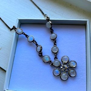 “Moonstone drops” necklace 🌙